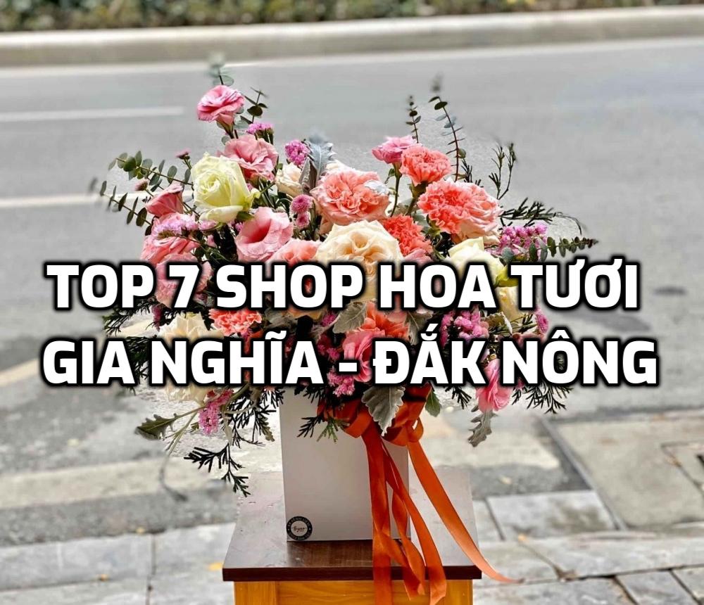 Review TOP 7 Shop Hoa Tươi ở Gia Nghĩa - Đắk Nông hoa đẹp giá rẻ