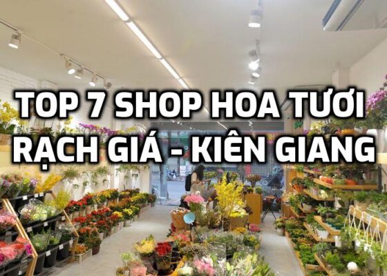TOP 7 Shop Hoa Tươi ở Rạch Giá - Kiên Giang