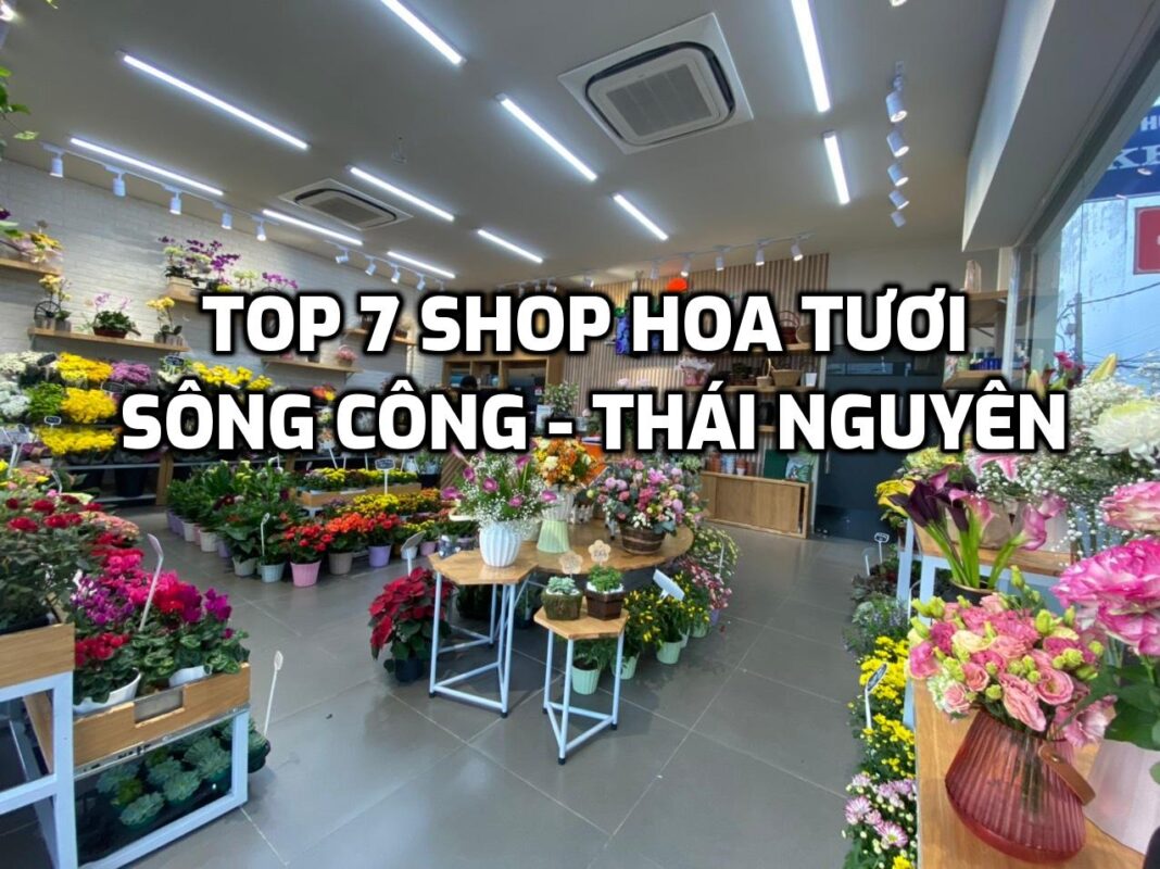 TOP 7 Shop Hoa Tươi ở Sông Công - Thái Nguyên