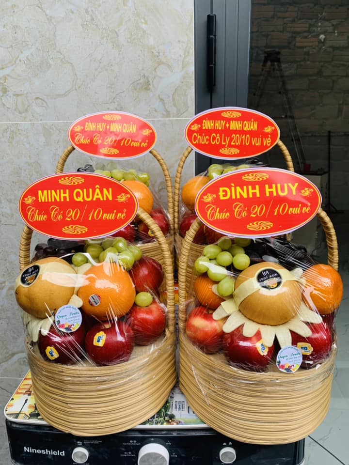Giỏ hoa quả nhập khẩu Đồng Hới, Quảng Bình