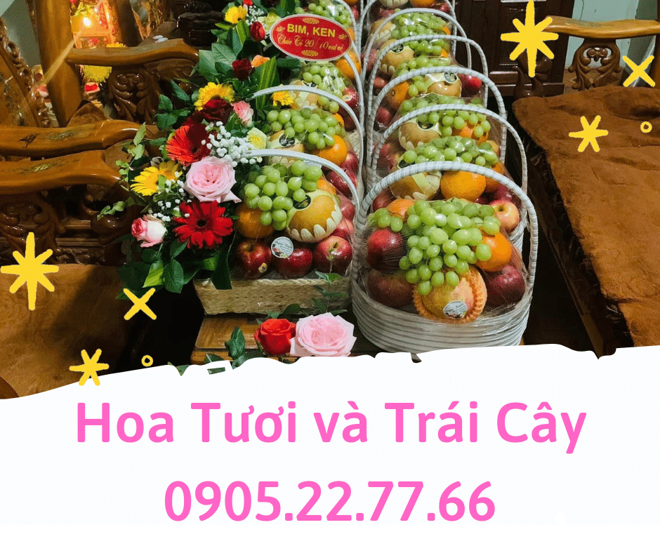 Shop hoa tươi và trái cây nhập khẩu Đồng Hới, Quảng Bình