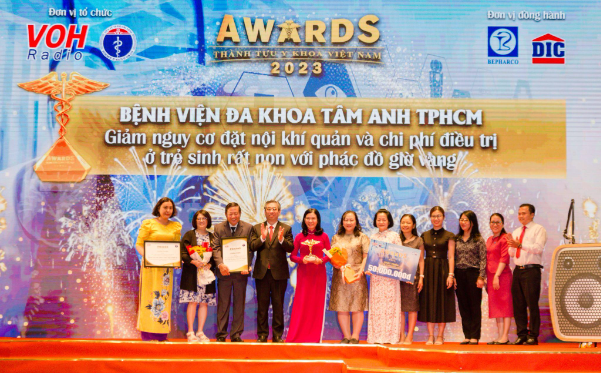 Phác đồ giờ vàng của BVĐK Tâm Anh được vinh danh Thành tựu y khoa Việt Nam - Ảnh 1.
