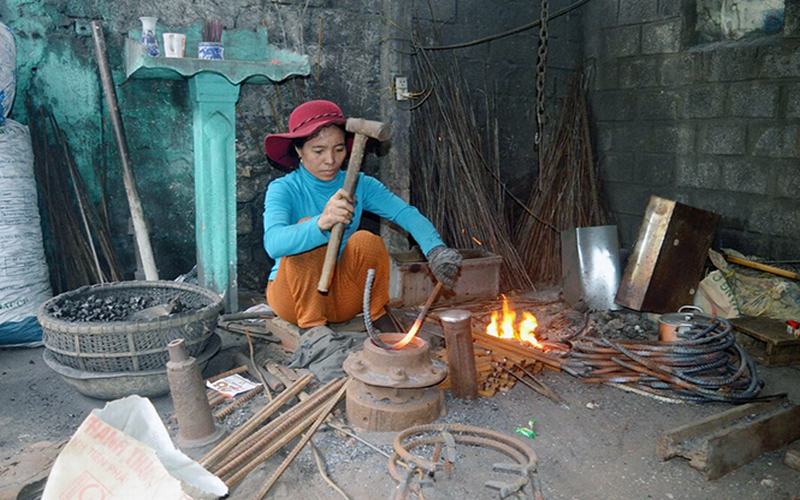 làng rèn đúc mai hồng