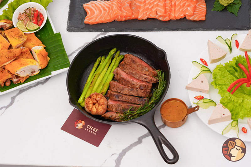 Món beefsteak ngày Tết ngon, lạ miệng