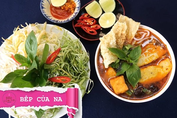 bún bò huế chay bao nhiêu calo