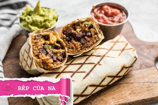 cách làm burrito bò