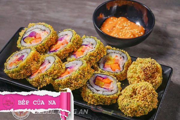 cách làm kimbap chiên đơn giản