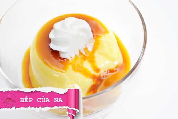 cách làm pudding trứng cho bé