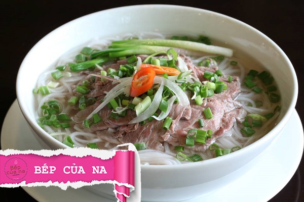 Công thức nấu phở bò kinh doanh