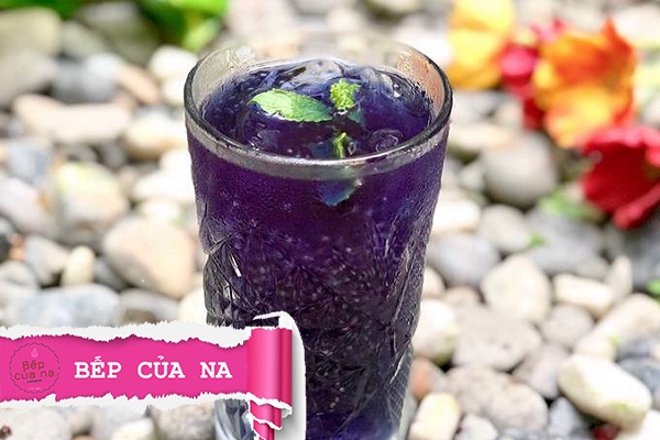 detox trà hoa đậu biếc hạt chia