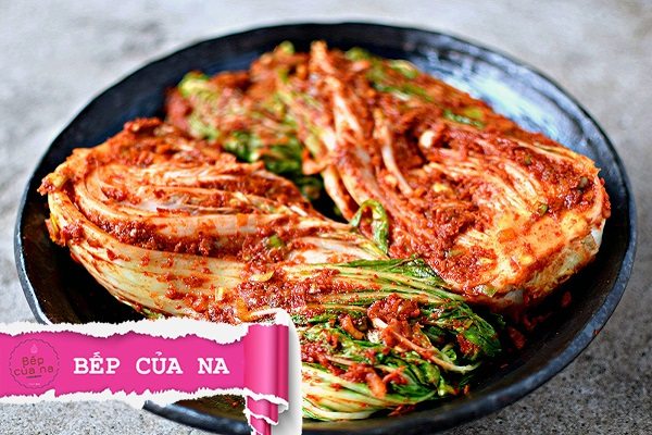 các bước làm kim chi đơn giản