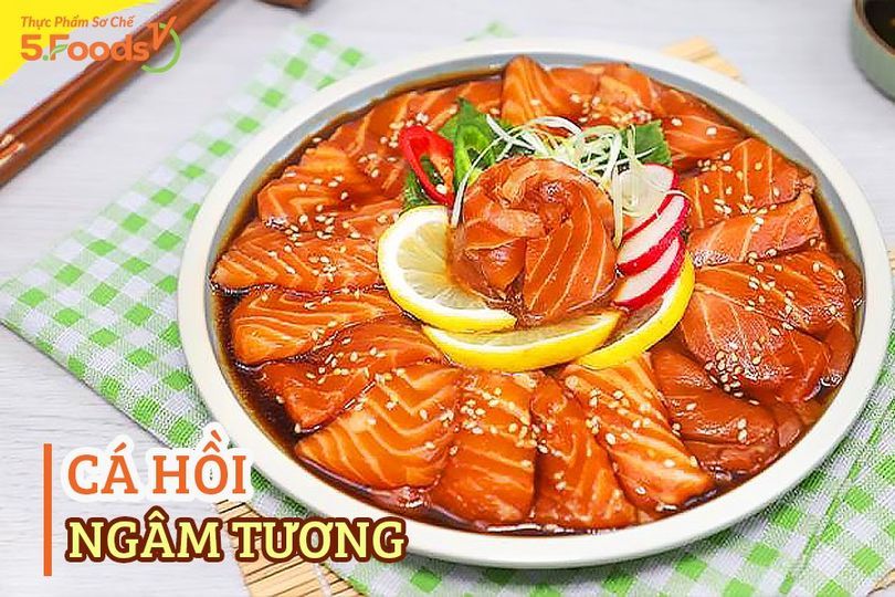 🐟CÁ HỒI NGÂM TƯƠNG - MÓN NGON HÀN QUỐC GÂY THƯƠNG NHỚ 🐟