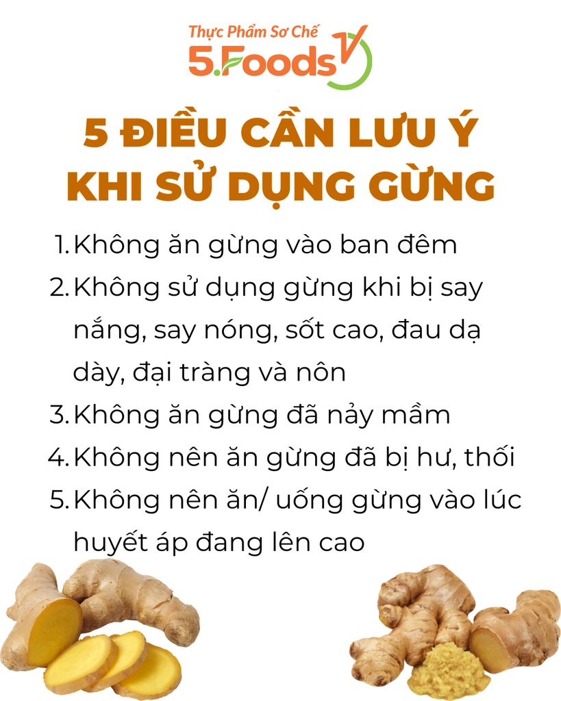 Dạo này nhiều người sử dụng gừng nhưng ít ai biết cách sử dụng đúng, vậy nên hãy tìm hiểu kỹ nhé các bạn