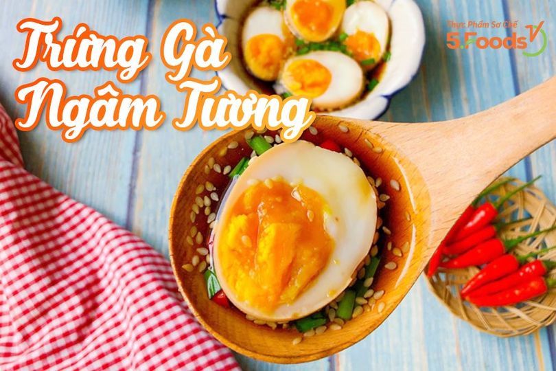 ☀️ Trứng Gà Ngâm Tương - Nhanh Gọn Ngon Cơm